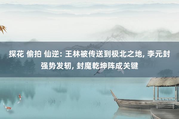 探花 偷拍 仙逆: 王林被传送到极北之地， 李元封强势发轫， 封魔乾坤阵成关键